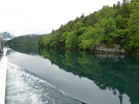 湖のアート