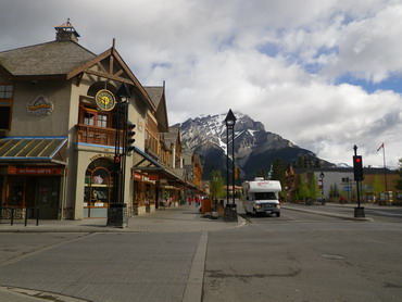 Banffの旅 街の風景
