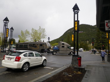 Banffの旅 街の風景