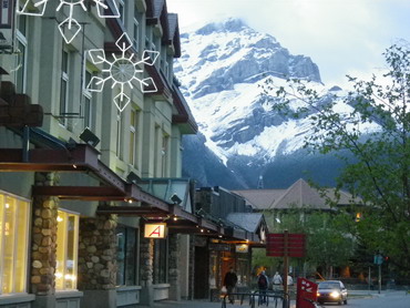Banffの旅 街の風景