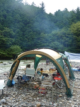 CAZUキャンプ場デイキャンプ①