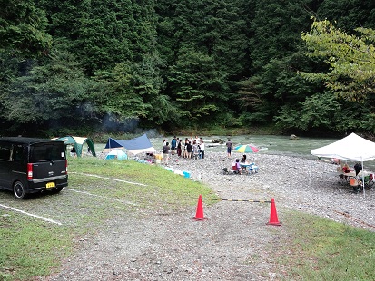 CAZUキャンプ場デイキャンプ①