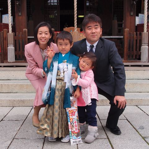 七五三の記念