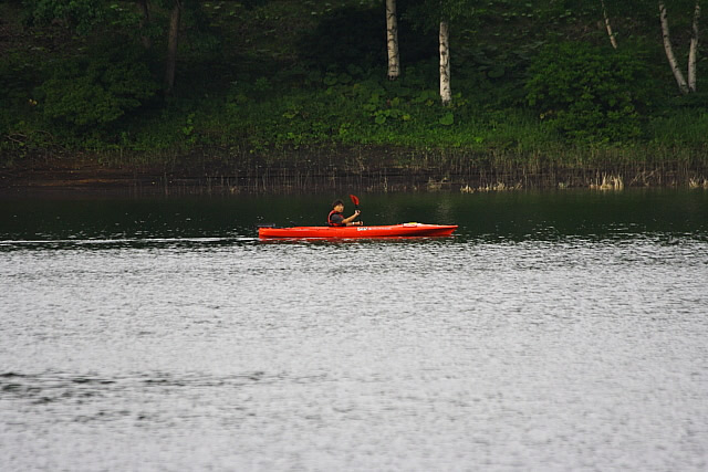 岩洞湖キャンプ