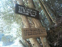 嫁と弥山登山