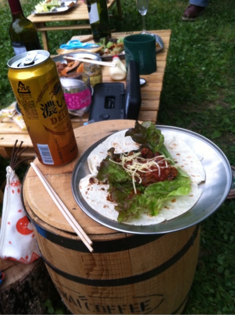 菖蒲谷キャンプ場 焚き火大会