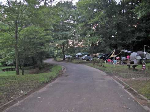 8月キャンプ in 帝釈峡くぬぎの森オートキャンプ場 １日目