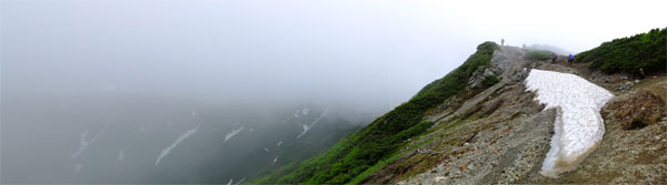 行けなかった山、行かなかった山頂 北岳