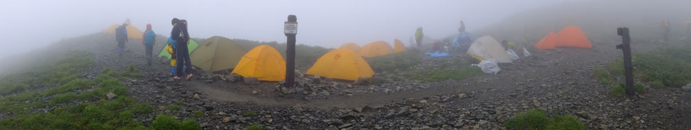 行けなかった山、行かなかった山頂 北岳