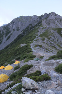 再訪北岳。白峰三山縦走(奈良田から)