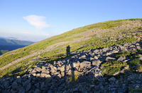 再訪北岳。白峰三山縦走(奈良田から)