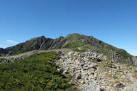 再訪北岳。白峰三山縦走(奈良田から)