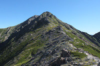 再訪北岳。白峰三山縦走(奈良田から)