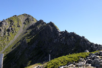 再訪北岳。白峰三山縦走(奈良田から)