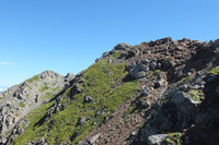 再訪北岳。白峰三山縦走(奈良田から)
