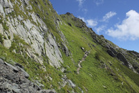 再訪北岳。白峰三山縦走(奈良田から)