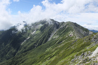 再訪北岳。白峰三山縦走(奈良田から)