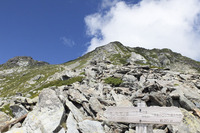 再訪北岳。白峰三山縦走(奈良田から)