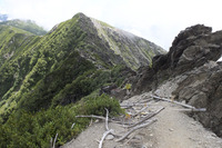 再訪北岳。白峰三山縦走(奈良田から)
