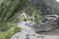 再訪北岳。白峰三山縦走(奈良田から)