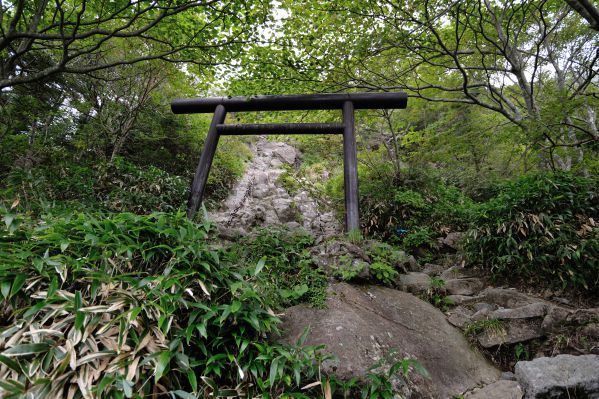 石鎚山 天狗はどこに