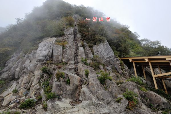 石鎚山 天狗はどこに