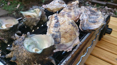 お庭海鮮バーベキューde誕生日パーティー お庭海鮮バーベキューde誕生日パーティー