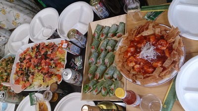 お庭海鮮バーベキューde誕生日パーティー お庭海鮮バーベキューde誕生日パーティー