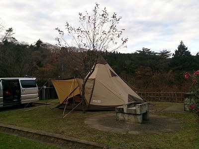 清和県民の森　オートキャンプ場①