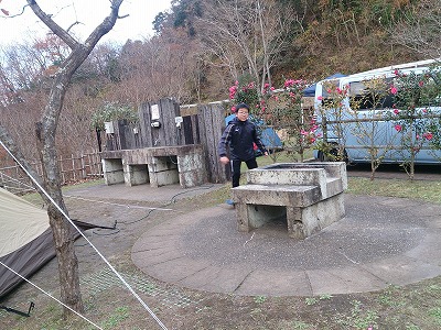清和県民の森　オートキャンプ場①