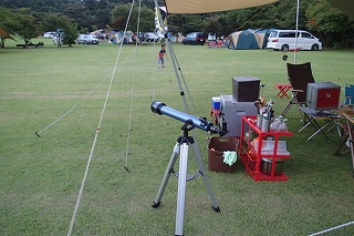 夏休みラストキャンプ。途中下車でやまぼうしオートキャンプ場へ。