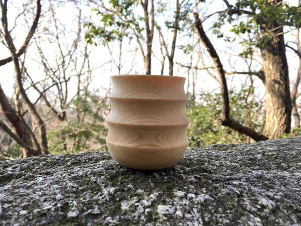 Wood Cup Hiro-sawa ヒロ沢 スタックできる 木のカップ ADAPT 180ml