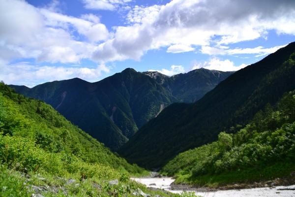 北岳〜間ノ岳、それからイワナ 1日目 北岳〜間ノ岳、それからイワナ 1日目
