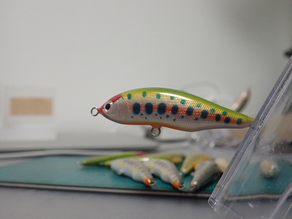 最近作ってるハンドメイドミノー 最近作ってるハンドメイドミノー