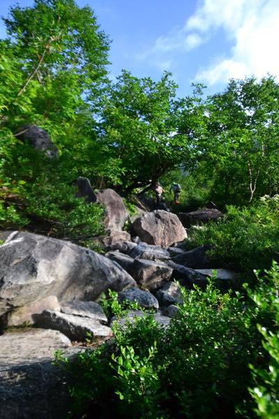 念願の水晶岳へ おまけにイワナも 1日目 念願の水晶岳へ おまけにイワナも 1日目