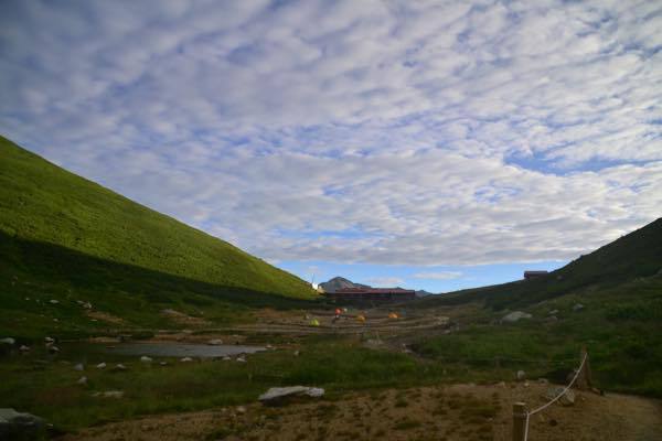 念願の水晶岳へ おまけにイワナも 3日目 念願の水晶岳へ おまけにイワナも 3日目