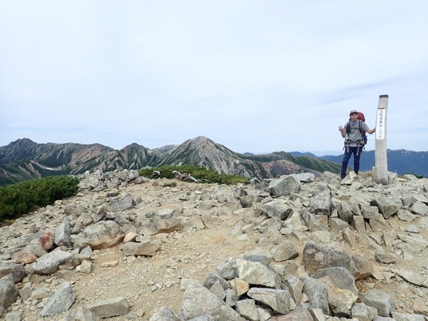 三俣山荘テン泊 三俣蓮華岳、鷲羽岳、黒部川源流 三俣山荘テン泊 三俣蓮華岳、鷲羽岳、黒部川源流