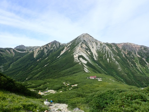 三俣山荘テン泊 三俣蓮華岳、鷲羽岳、黒部川源流 三俣山荘テン泊 三俣蓮華岳、鷲羽岳、黒部川源流