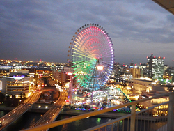 横浜ベイホテル東急からの景色