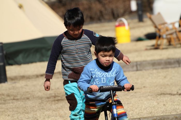 父子キャンプ＠出会いの森オートキャンプ場（20150214-0215）