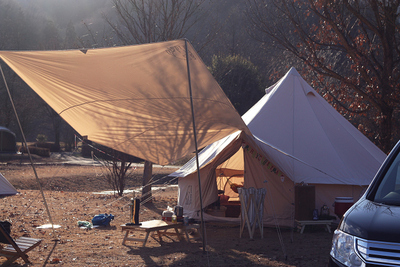 『クリスマスキャンプ』出会いの森オートキャンプ場(20131221-1222)