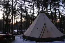 5泊6日の年越しキャンプ来てます。