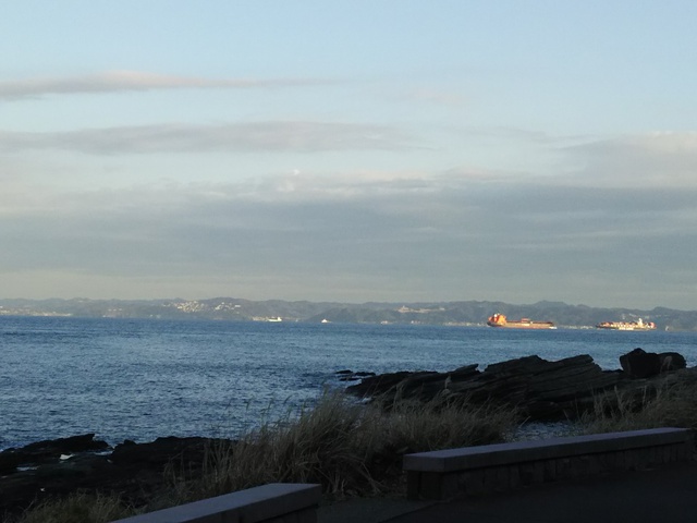 冬晴れの三浦半島