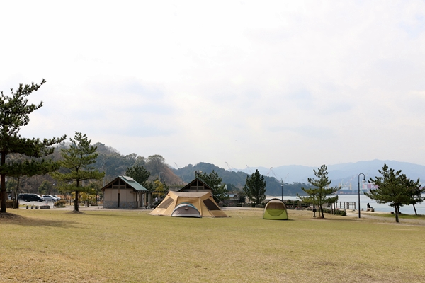 愛媛県の海の見えるキャンプ場