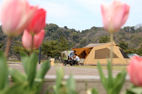 愛媛県の海の見えるキャンプ場