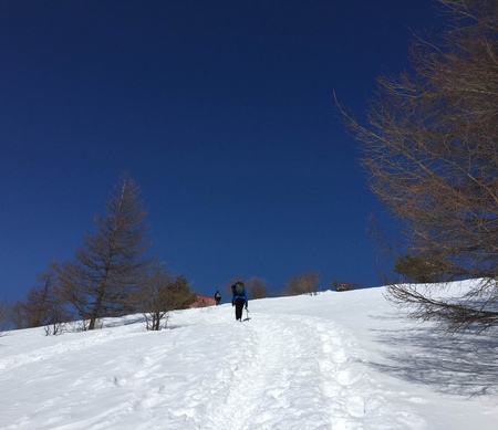 蓼科山~雪山を満喫 蓼科山~雪山を満喫