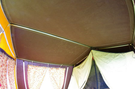 マルシャル　テント　カーテンを作る！　/　シンデレラ城化計画