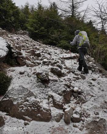 初冬の黒斑山~蛇骨岳 初冬の黒斑山~蛇骨岳