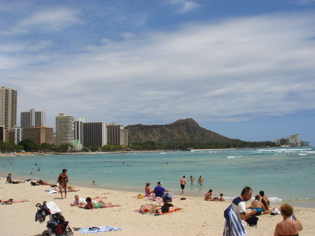 Alohaレポ~2日目(ビーチ編)