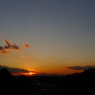 夕焼けトレ